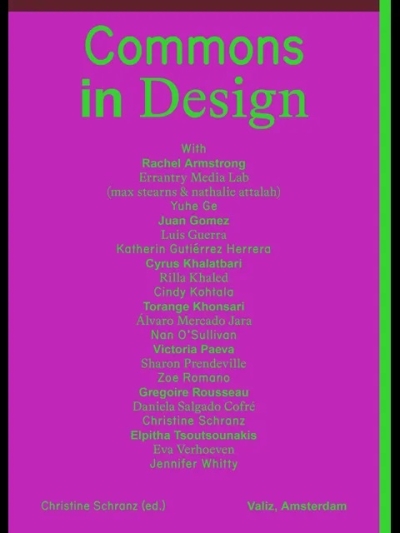 Commons in Design COVER