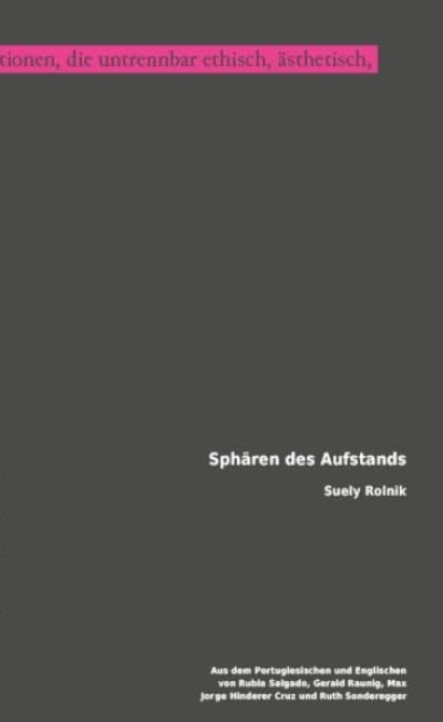 Sphären des Aufstands. Anmerkungen zur Dekolonisierung des Unbewussten Cover