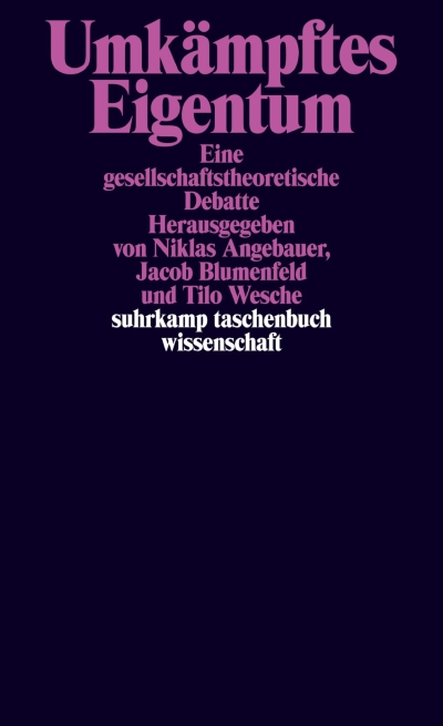 Cover Umkämpftes Eigentum